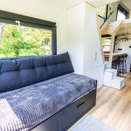 Mini Maison Tiny House 6 Per 3800m2 Jardin Jacuzzi Dağ evi Pontault-Combault