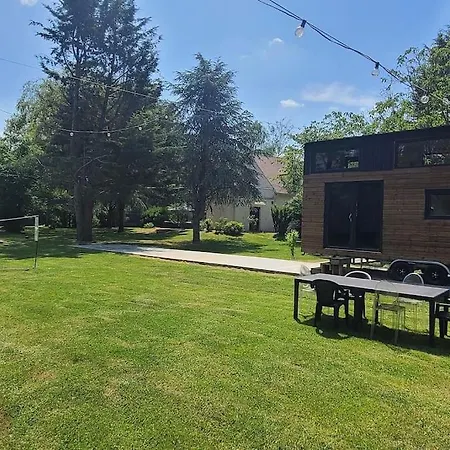 Mini Maison Tiny House 6 Per 3800m2 Jardin Jacuzzi Chalet